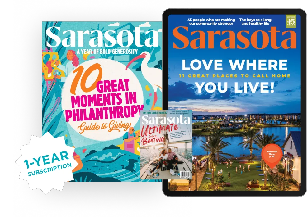 Give the Gift
of Sarasota Style